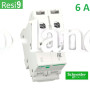 Автоматический выключатель 2Р 6А, C, 6кА, Schneider Electric RESI9 (R9F12206)